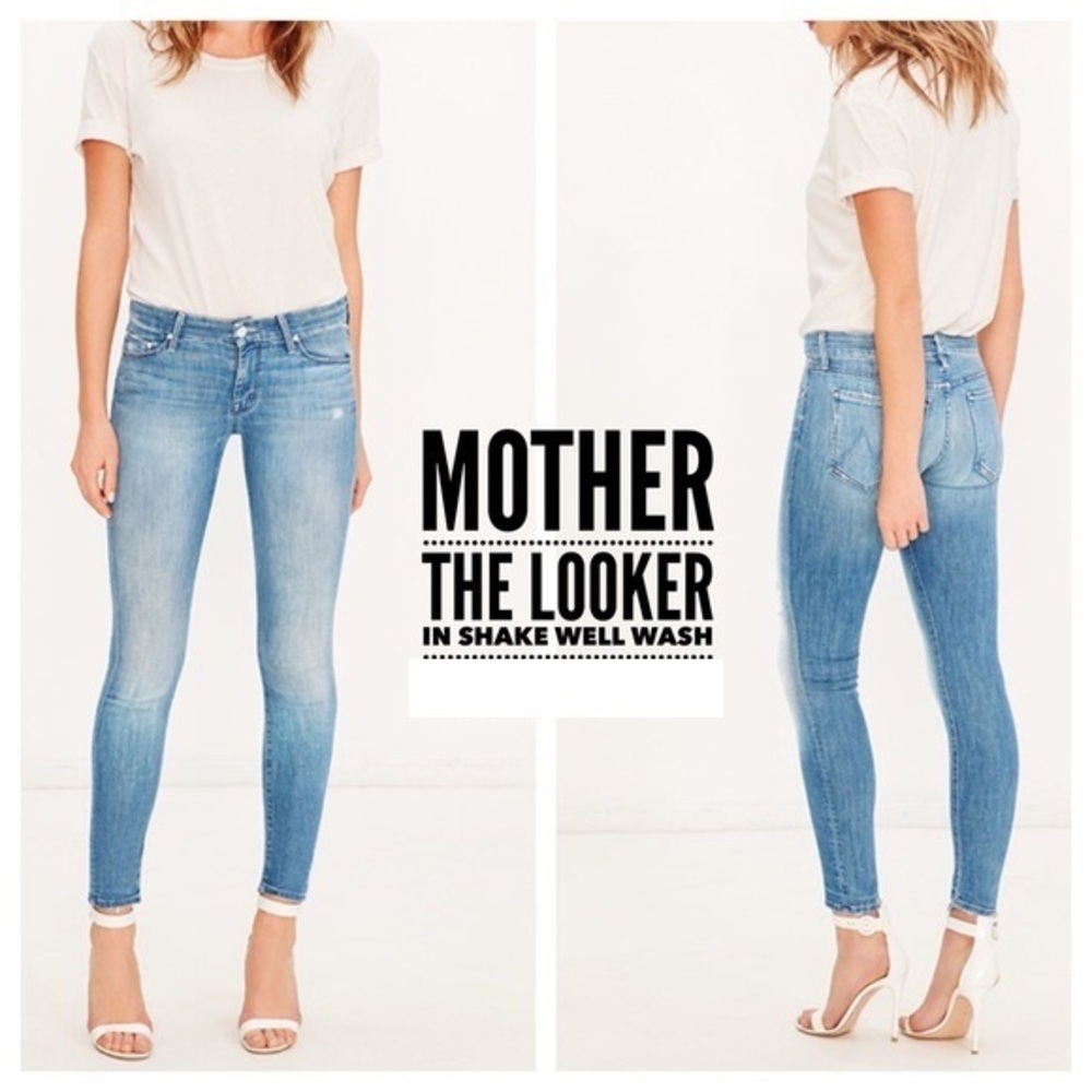 MOTHER The Looker Crop in shake well